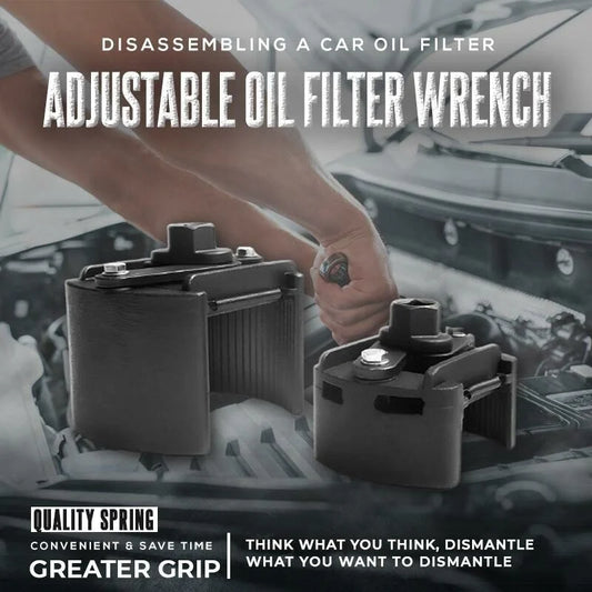 GripMaster Adjustable Oil Filter Wrench