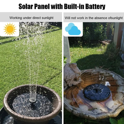 SolarBreeze™ - Solar Powered Water Fountain